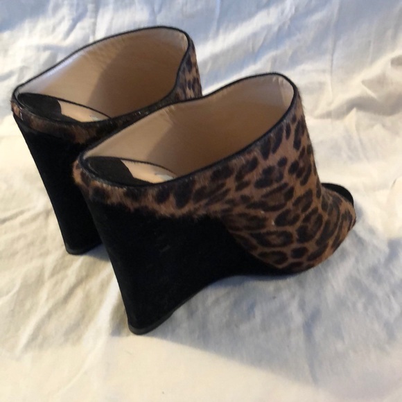 Prada Animal Print Wedges - Picture 2 of 3